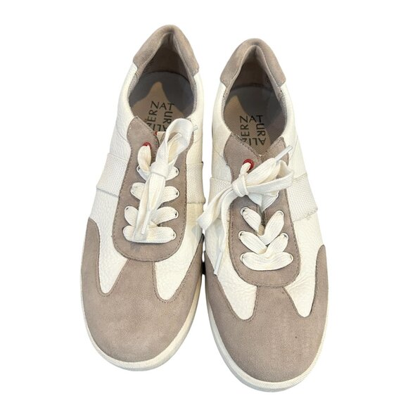 Naturalizer Shoes - Naturalizer White and Tan Sneaker Size 9